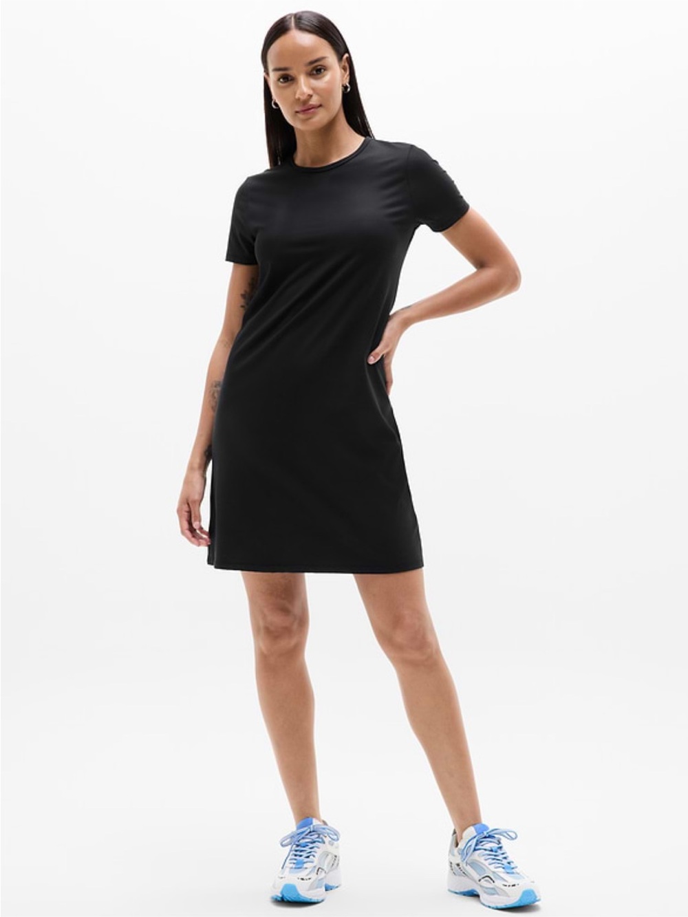 New With Tags Athleta Petite Essential Ted Dress Sz SP